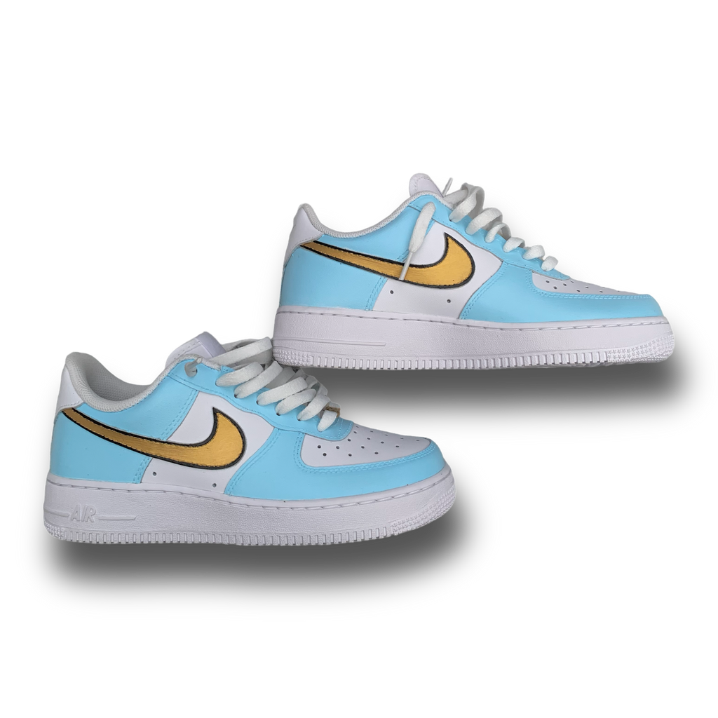 AF1 - Azul / Dorado