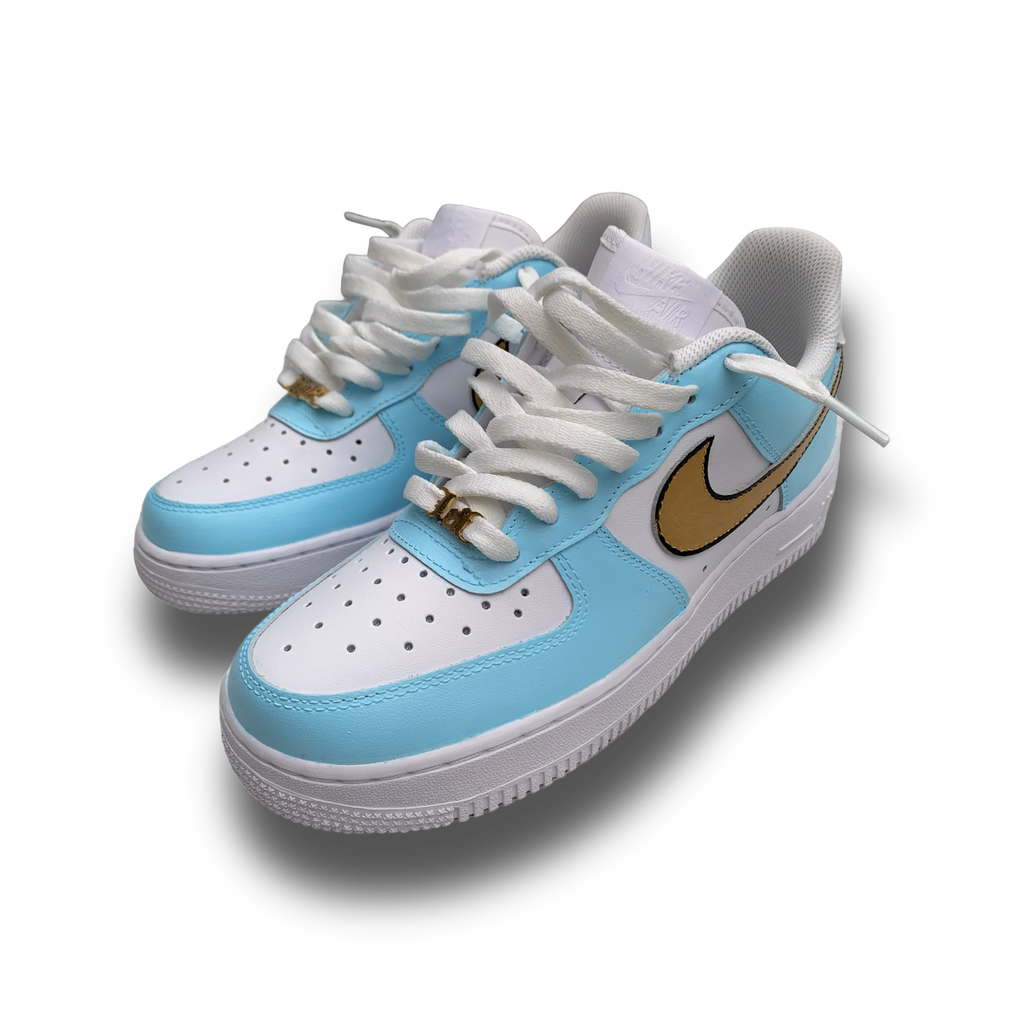AF1 - Azul / Dorado